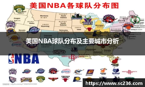 美国NBA球队分布及主要城市分析